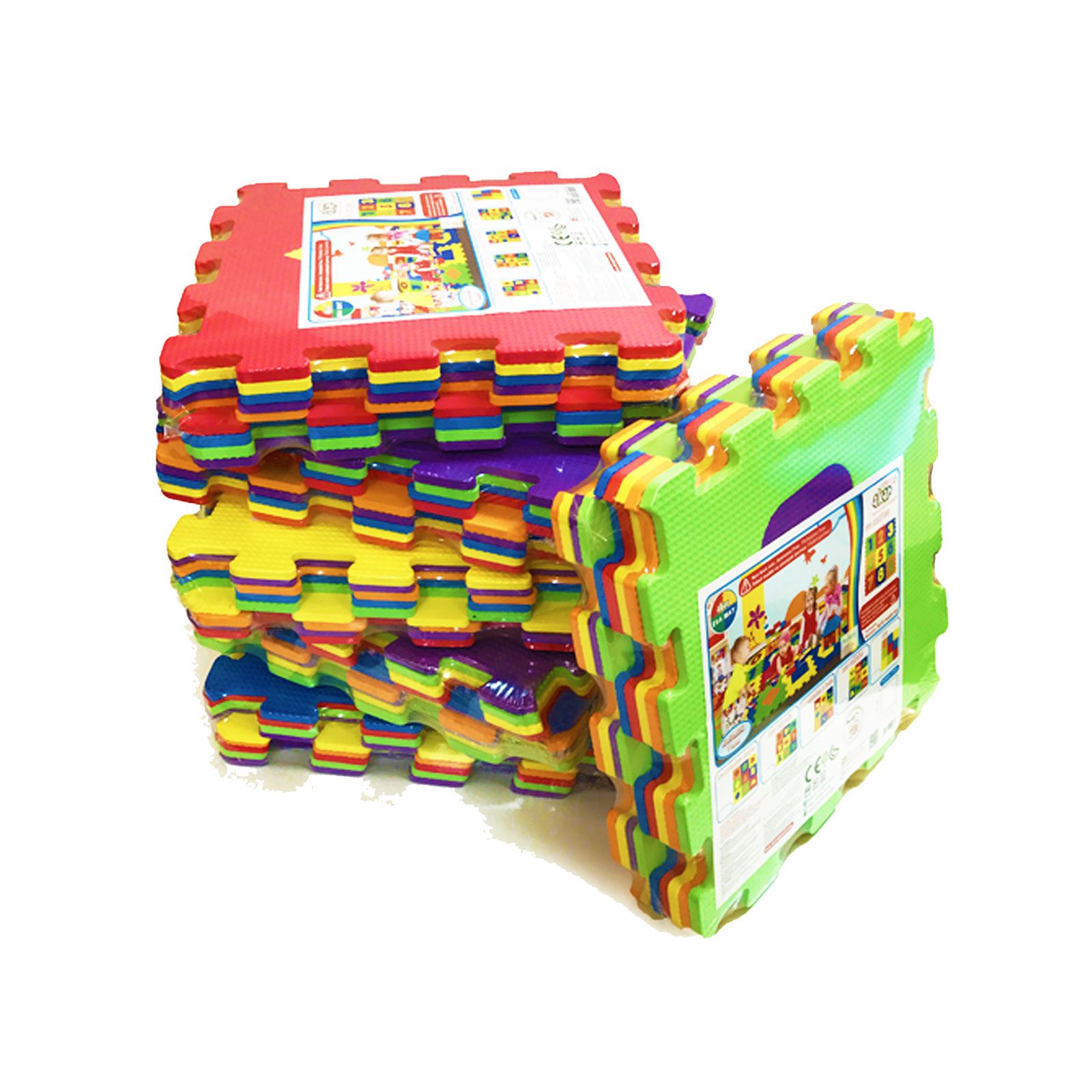 Oyun Matı Sebzeler 33x33 Cm Renkli